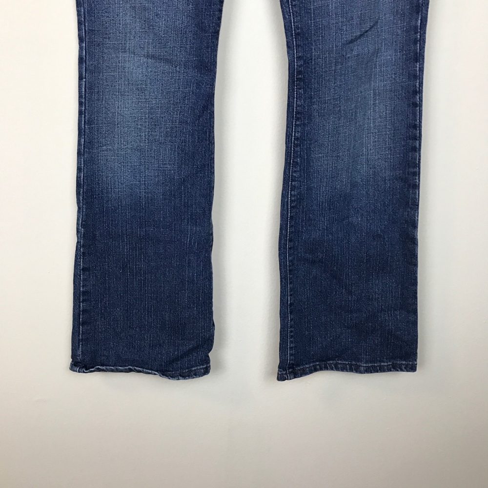 LEVI'S 525 boot cut dark wash 6 jeans - Picture 3 of 7